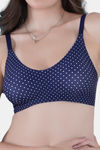 Tweens Padded Non-Wired Full Coverage Super Support Bra - Blue — thumbnail 5